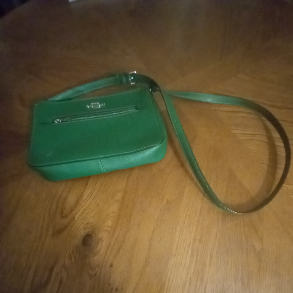 Coach Green Purse